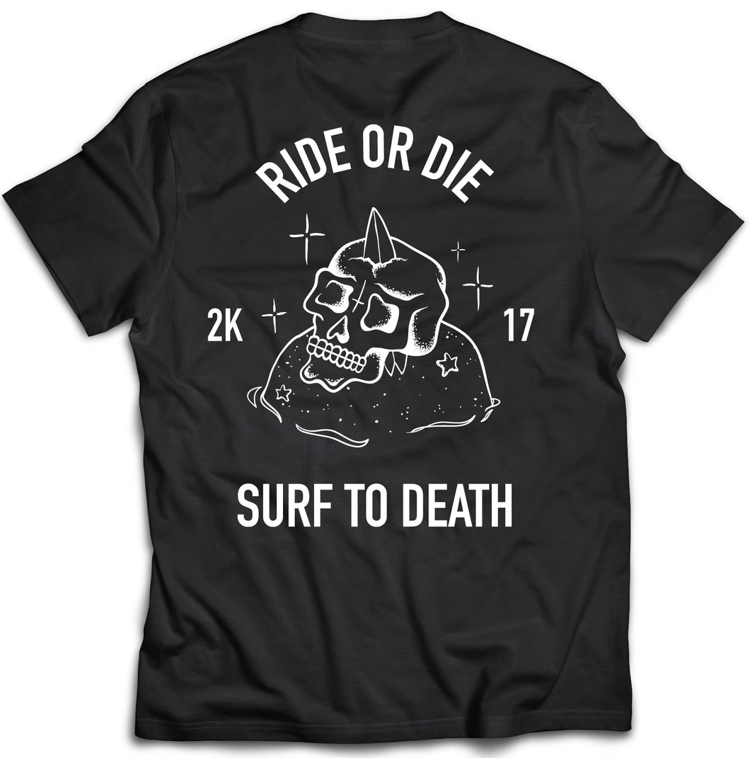 SURF TO DEATH BLACK