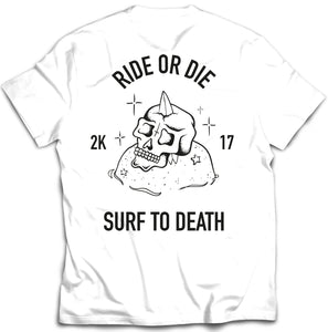 SURF TO DEATH WHITE