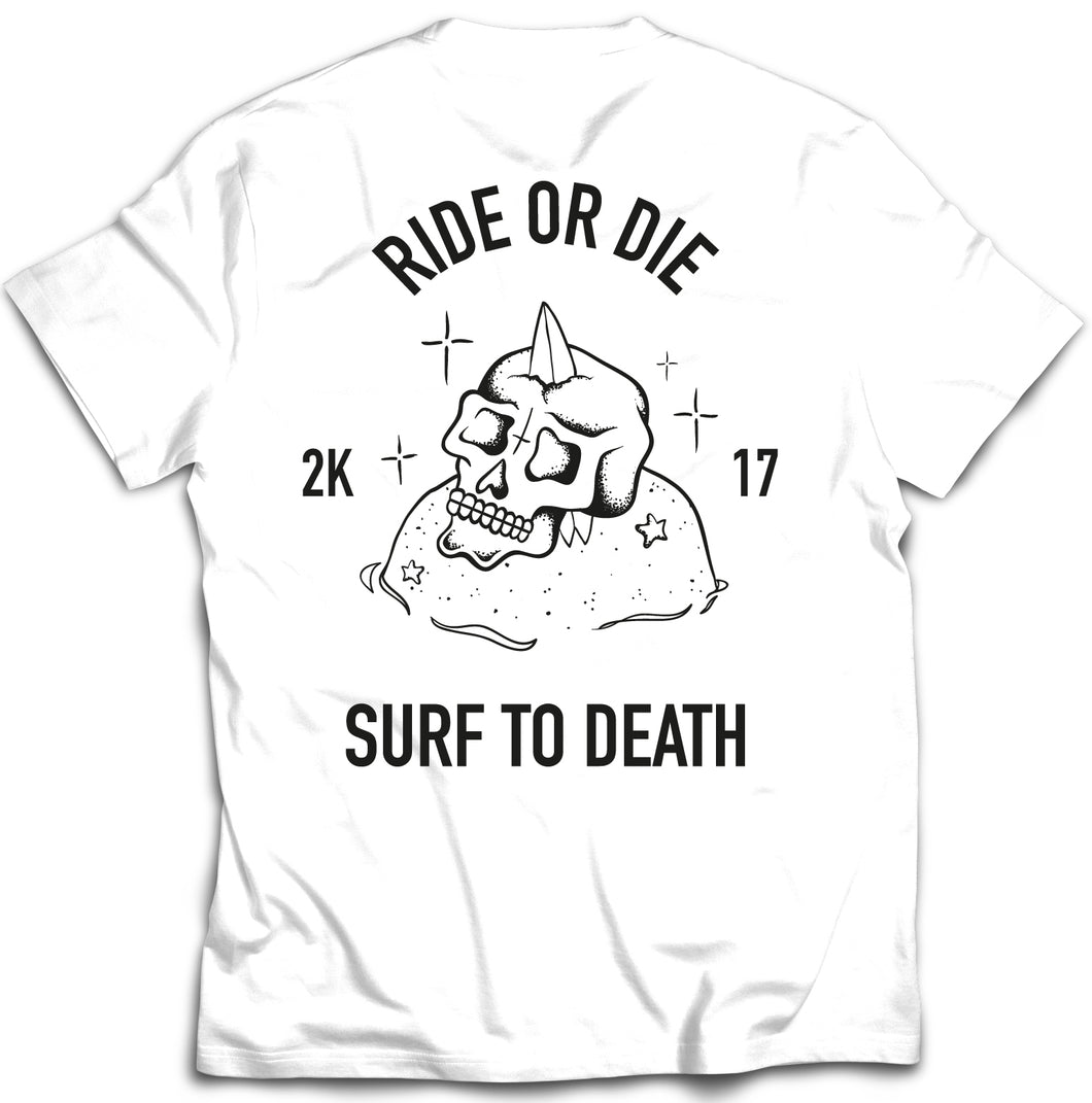 SURF TO DEATH WHITE